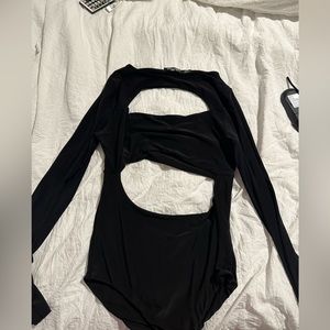 Nasty gal. Black body suit. US 6.